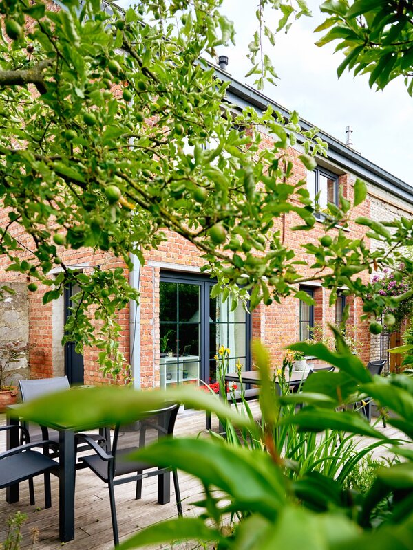 tuin met terras